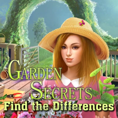  Garden Secrets Find the Differences 