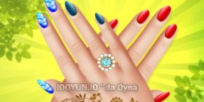 online Bahar Temalı Tırnak Süsleme oyna