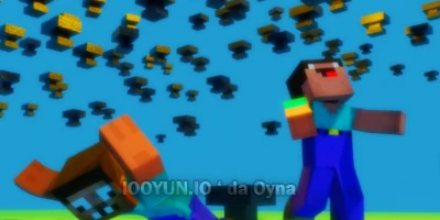 online Noob vs Pro But Anvil Rain Minecraft oyna