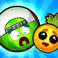 online Merge Fruits 3D! oyna
