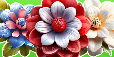 online Merge Flowers in 2D! oyna
