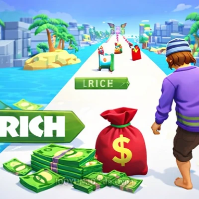 online Run Rich Path 3D oyna