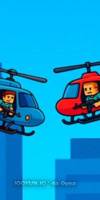 online Helikopter Savaşı Steve 2 Oyuncu Mücadelesi oyna