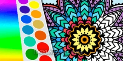 online Mandala Coloring Book oyna