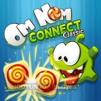 online Om Nom Connect Classic oyna