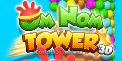 online Om Nom Tower 3D oyna