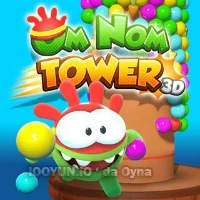 online Om Nom Tower 3D oyna